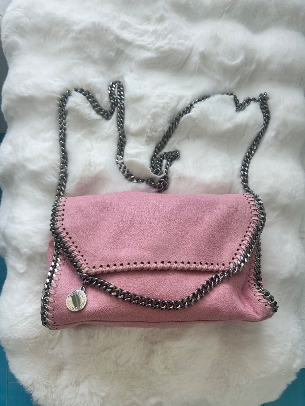 STELLA!!! Stella McCartney Falabella bag PINK - Picture 7 of 14
